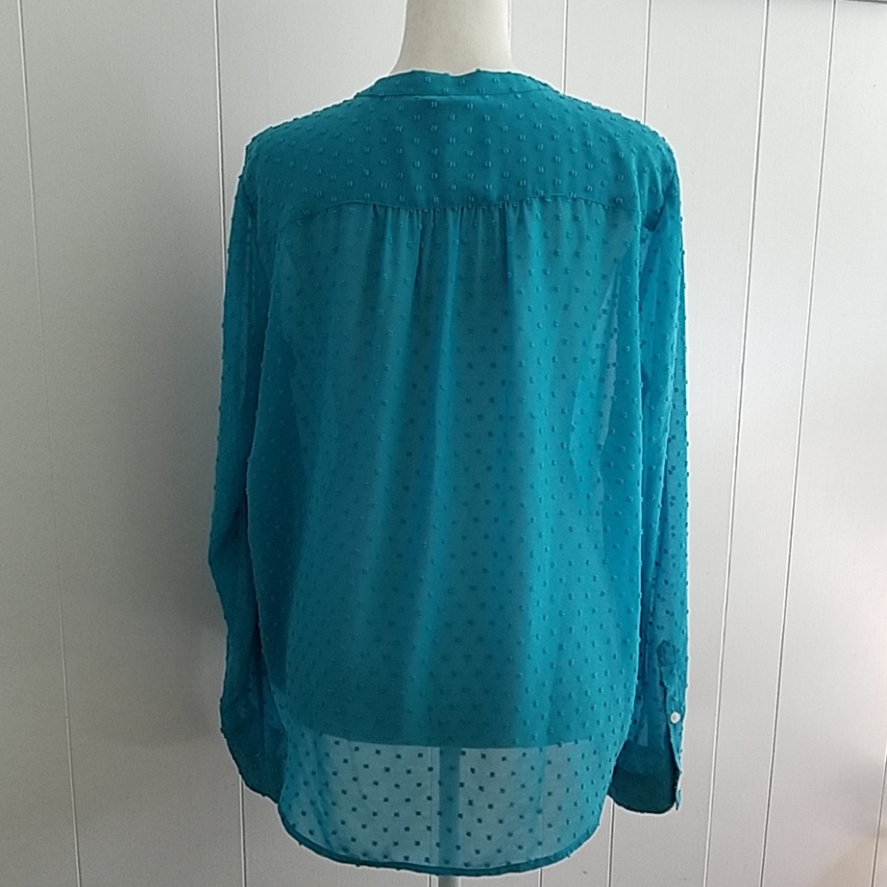 J. Crew clipdot popover blouse - Picture 7 of 7